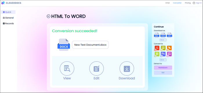 Convert HTML to Editable Word Document – No Software Needed | AI File ...