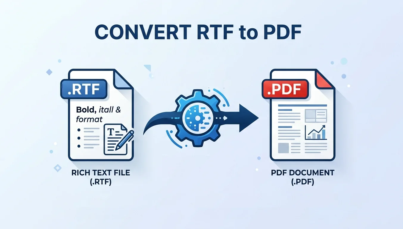RTF to PDF: Convert Rich Text to PDF for Free