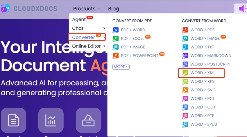 Open and choose online converter