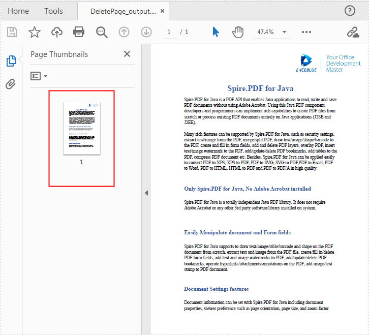 Add/ Delete PDF Page Using Spire.Cloud.PDF
