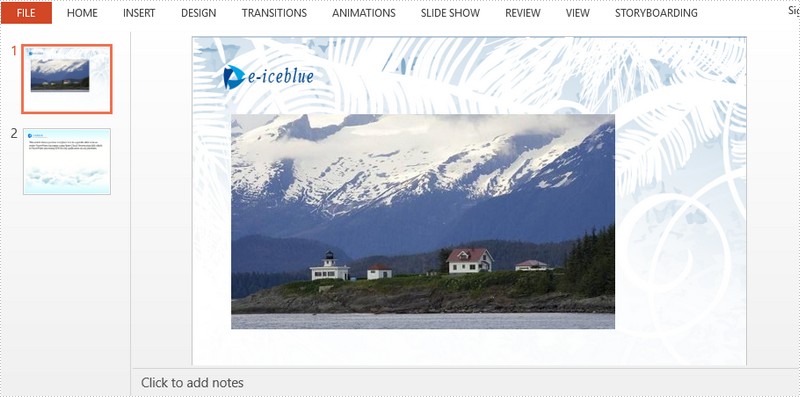 Add an Image to PowerPoint Using Spire.Cloud.PowerPoint