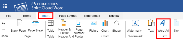 How to Insert a WordArt