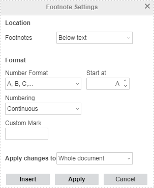 How to Insert and Customize Footnotes